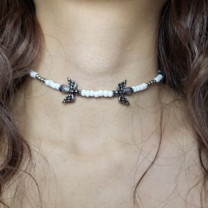 Handmade chocker beaded necklace